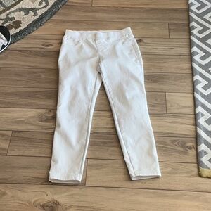 SOUND STYLE LUCY PULL ON ANKLE JEANS. SIZE S